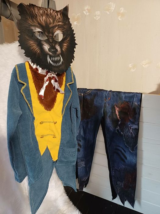 Маскарадний костюм вовк вовкулак оборотень перевертень 5-6 років