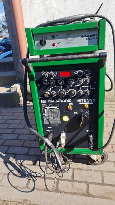 Spawarka TIG AC DC MMA MIGATRONIC MTE 320 + Chłodzenie , do Aluminium