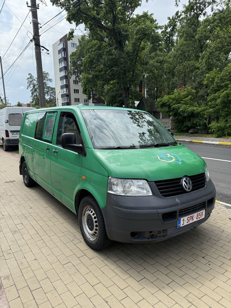 Бус Volkswagen T5 LONG 1.9 дизель механика 2007 груз/пасс