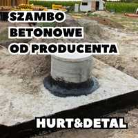Szambo betonowe Zbiornik betonowy Deszczówka #ATEST# #GWARANCJA# 100%