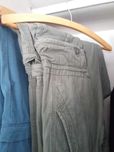 Calcas Denim verdes (Novas) H&M com bolsos (Boot Cut)