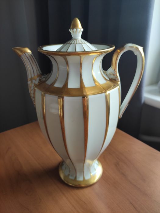 Porcelanowy imbryk Furstenberg Grecque Athena lata 50te