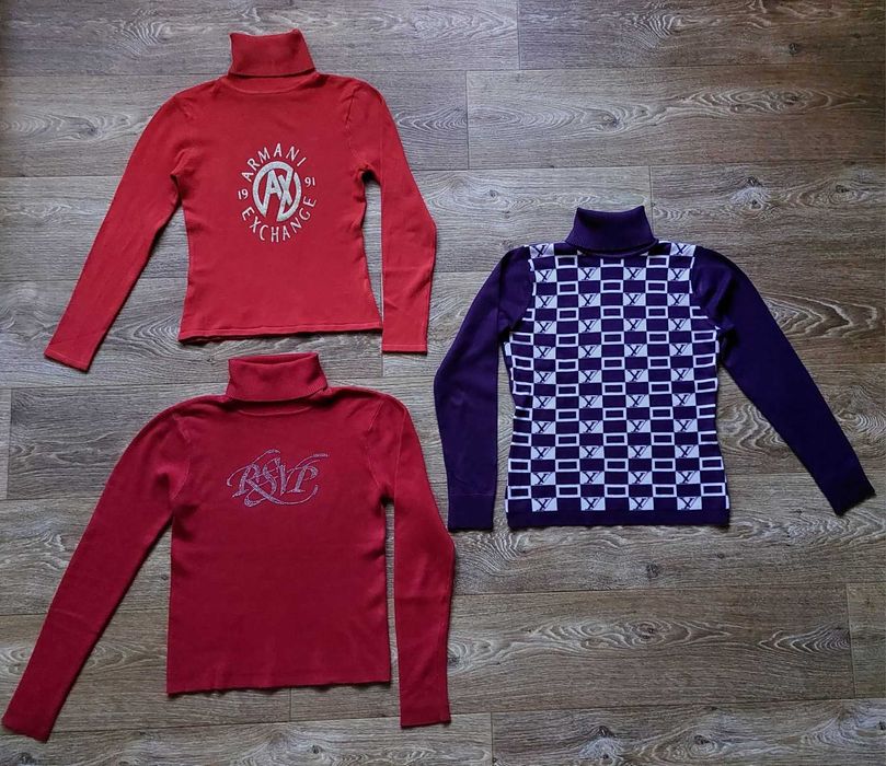 Женский свитер гольф