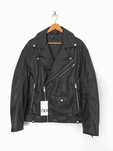 Ramoneska Kurtka męska typu Biker o kroju Relaxed Fit Zara L
