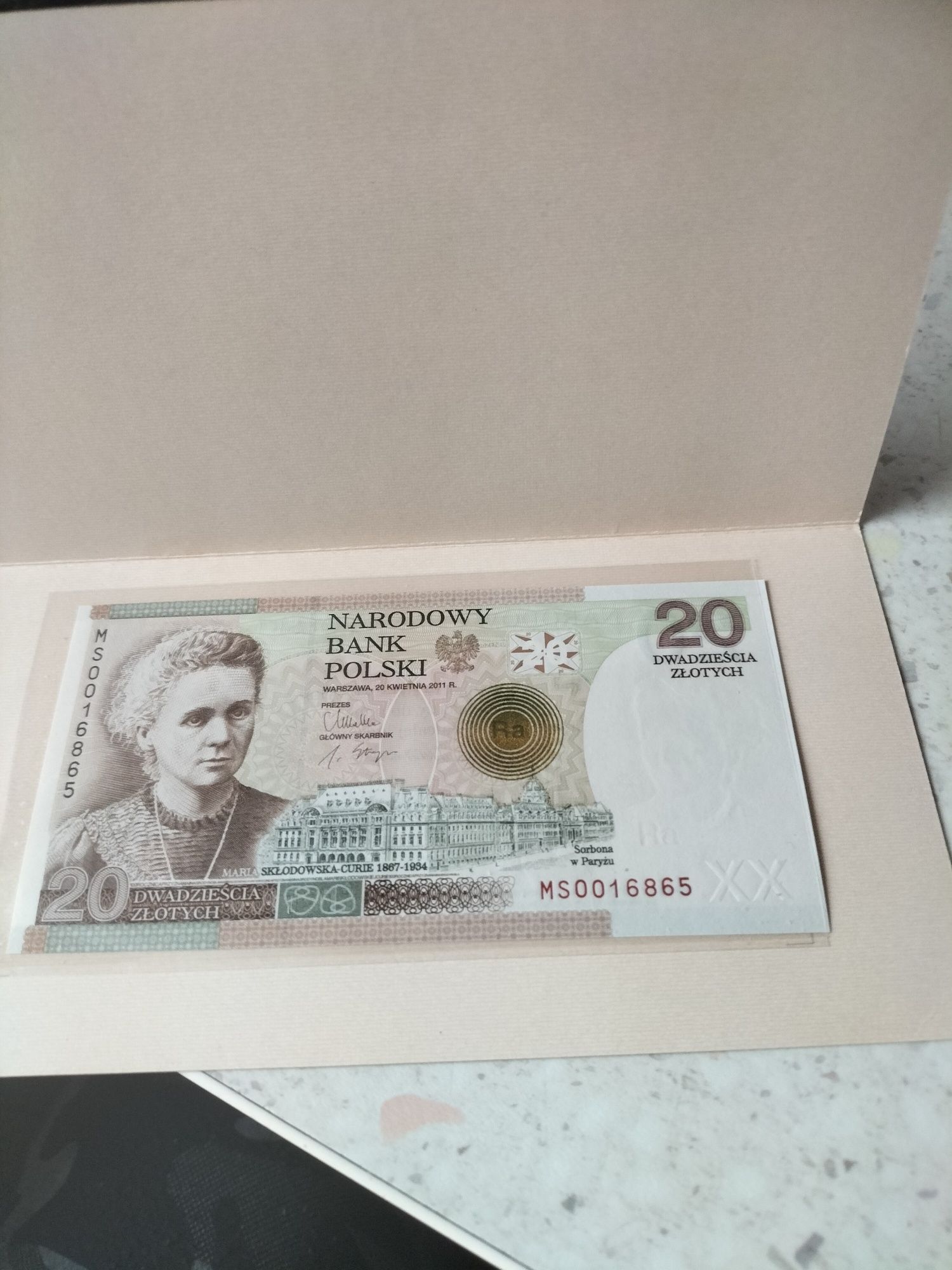 Foldery banknotów kolekcjonerskich