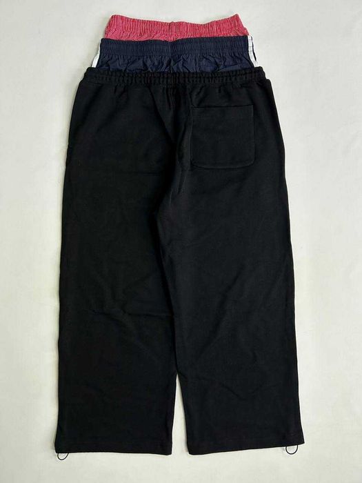 Штани Project GR 3 пояса waist sweat pants чорні штаны спортивки M L
