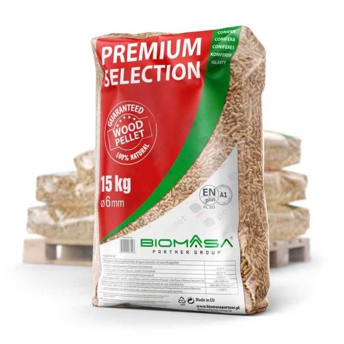 PELLET PREMIUM SELECTION  1 paleta 65 worków