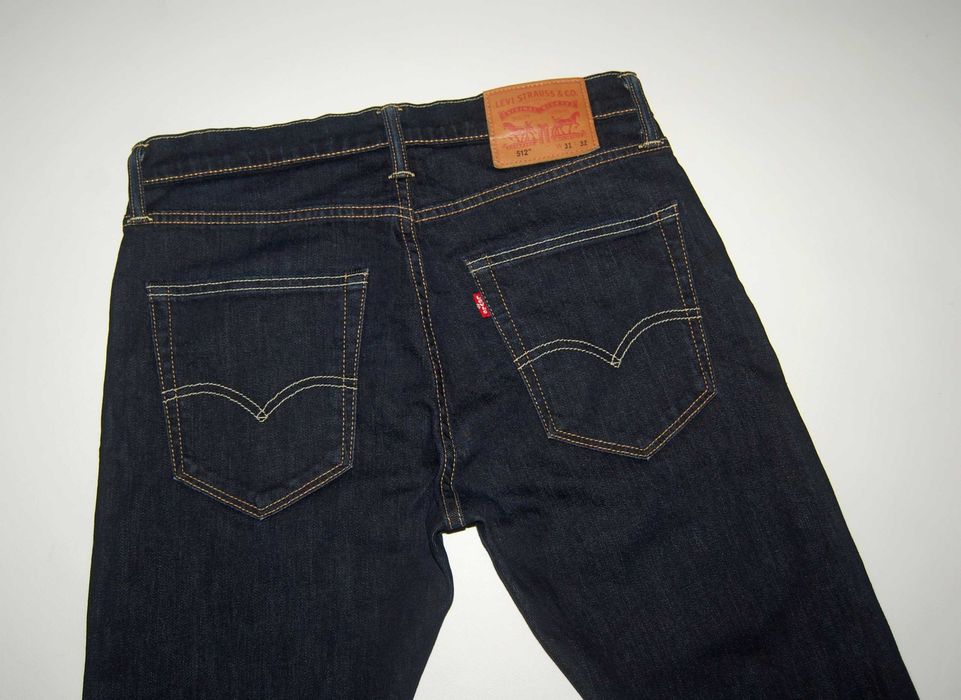 Джинси чоловічі levis 512 slim taper розмір w31 l32 оригінал
