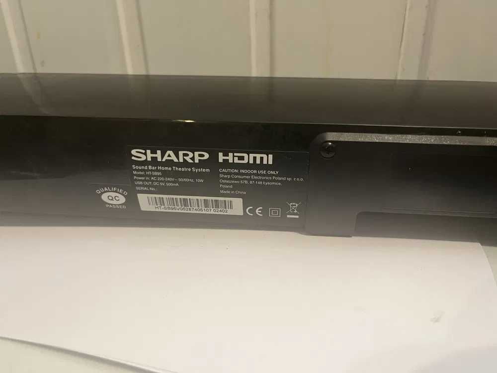 (659/23) Soundbar SHARP HT-SB95 Czarny