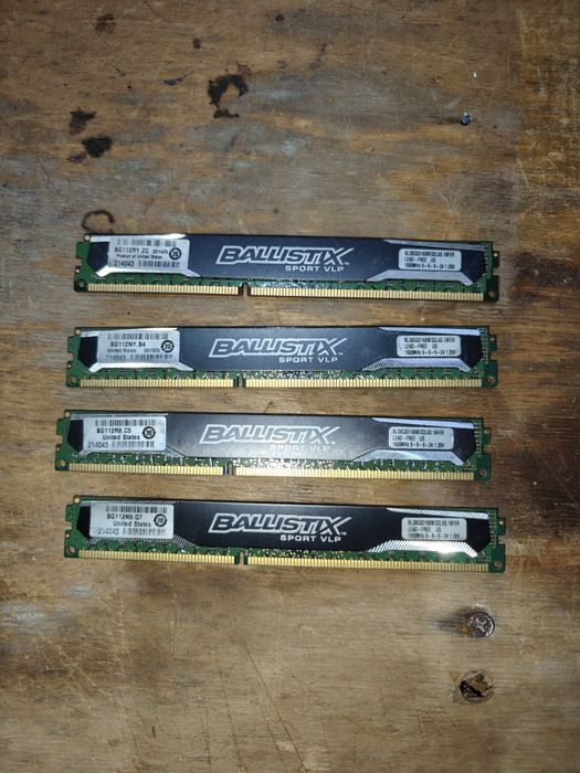Crucial Ballistix DDR3 32GB (4х8Gb) 1600Mhz