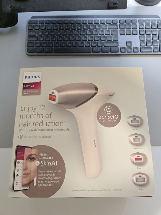 Фотоепілятор Philips lumea 9900