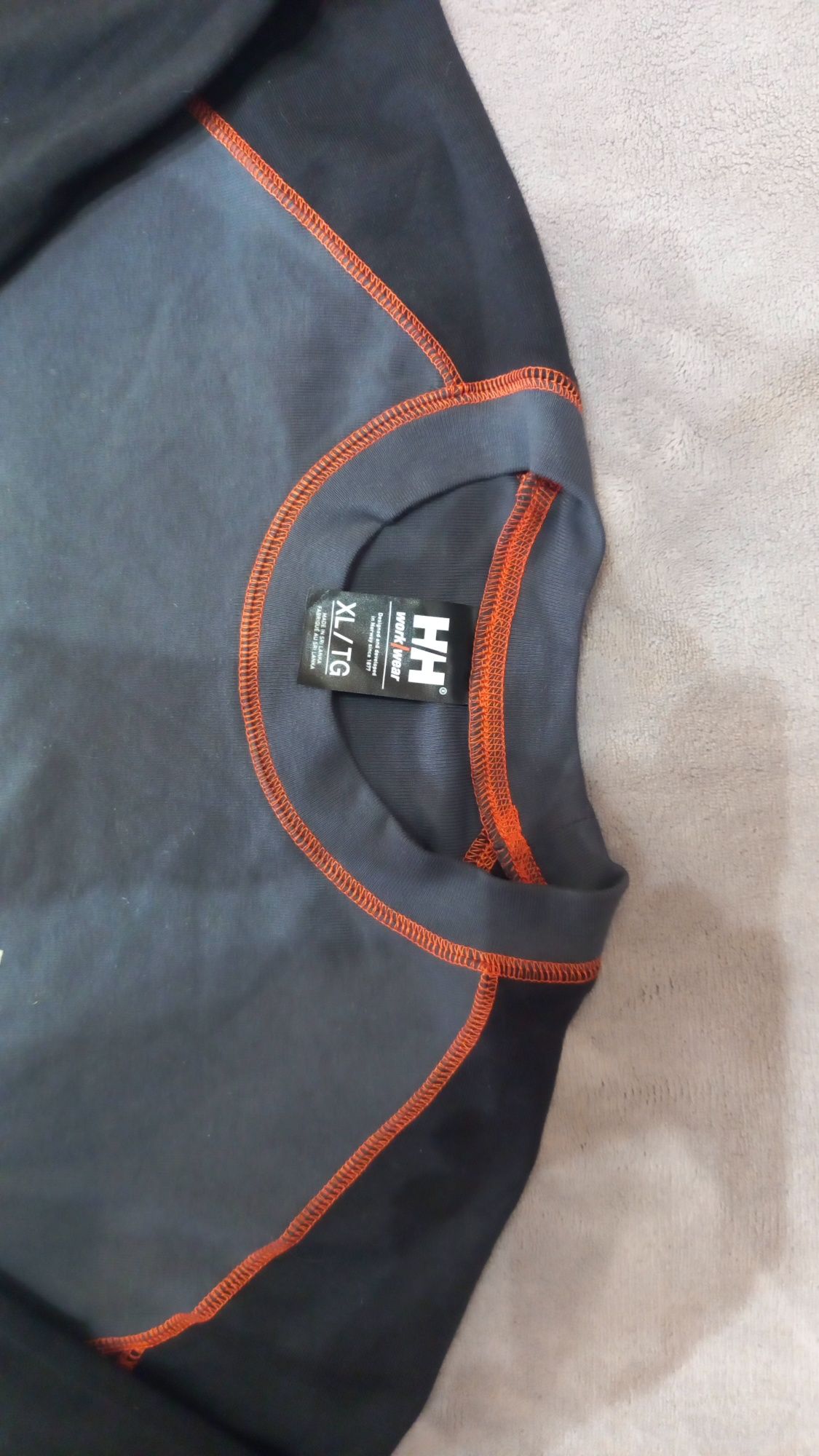 Bluzka termiczna męska zimowa 100% bawełny helly hansen r. Xl