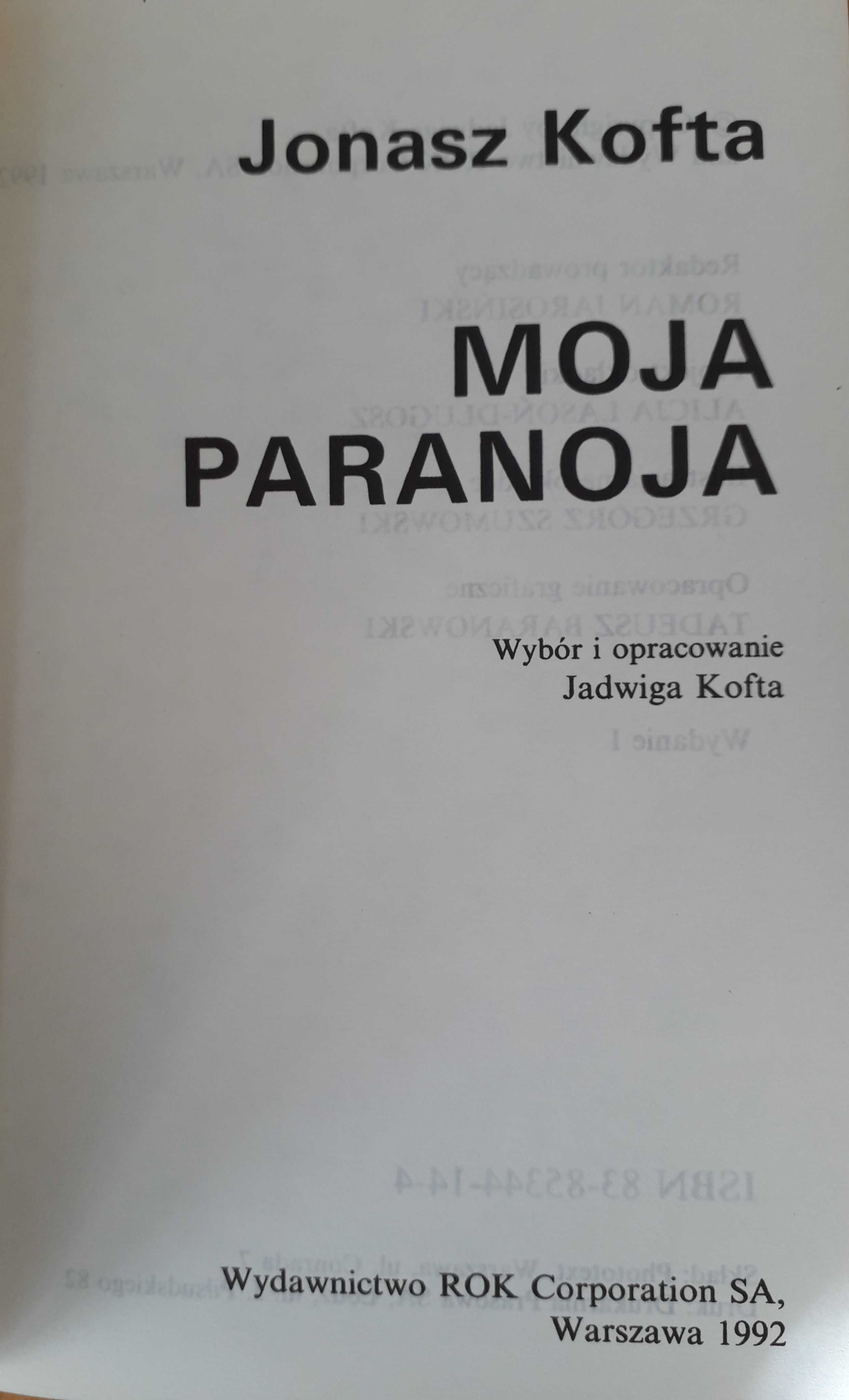 Moja Paranoja  Jonasz Kofta