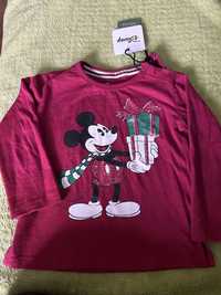 Bluzka z długim rękawem Mickey Disney