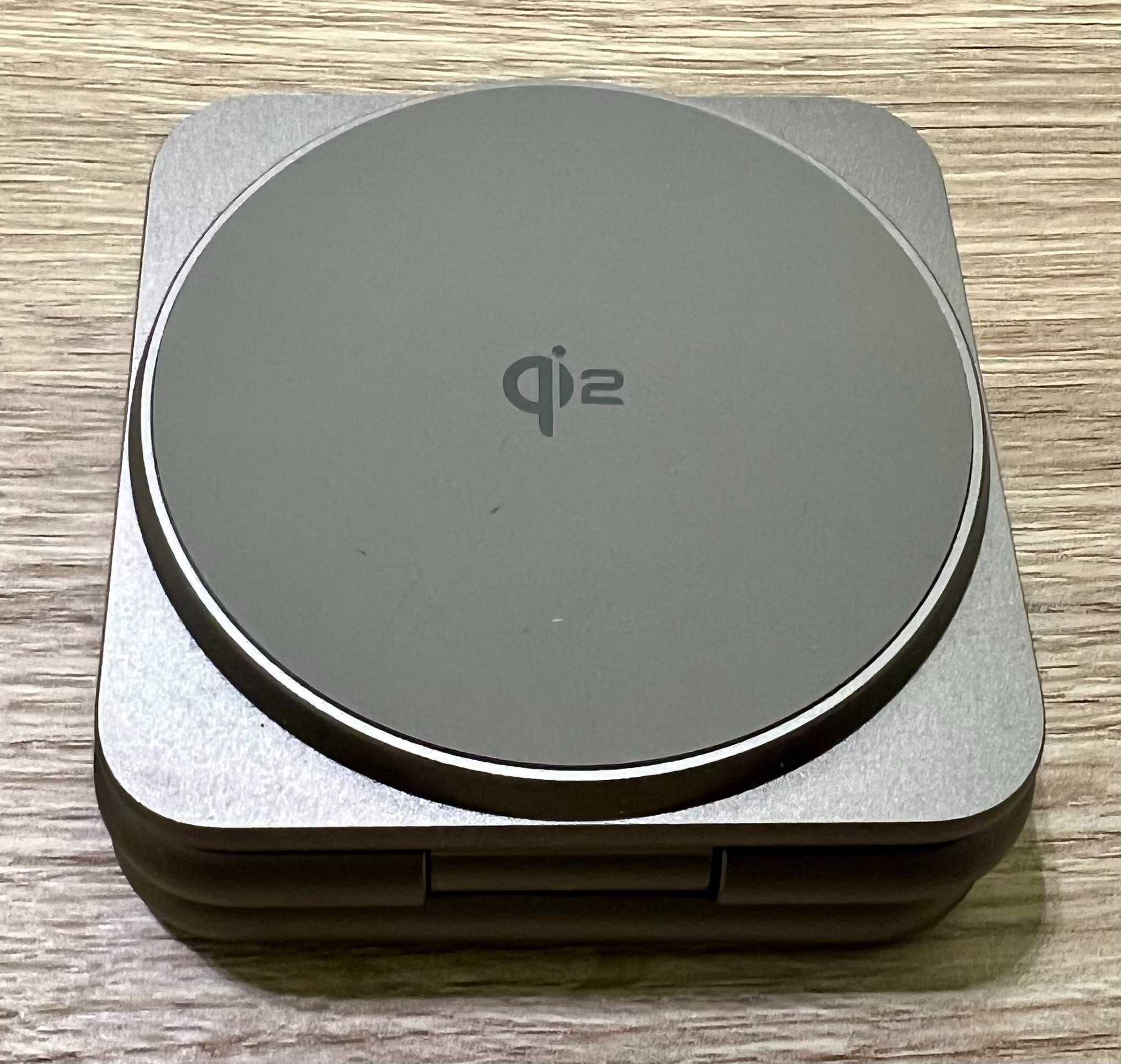 Ładowarka KUXIU X40Q 3w1 MagSafe Qi2 – Szara