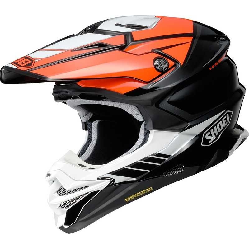 Shoei VFX WR06 Jammer + óculos Scott Prospect Replica