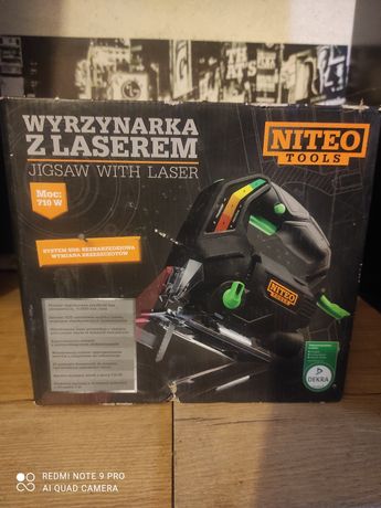 Wyrzynarka z laserem 710W Niteo