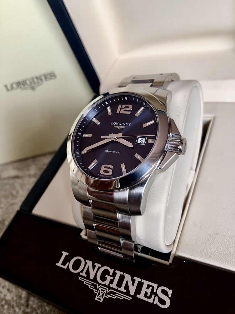 Швейцарские часы LONGINES Conquest. Original.