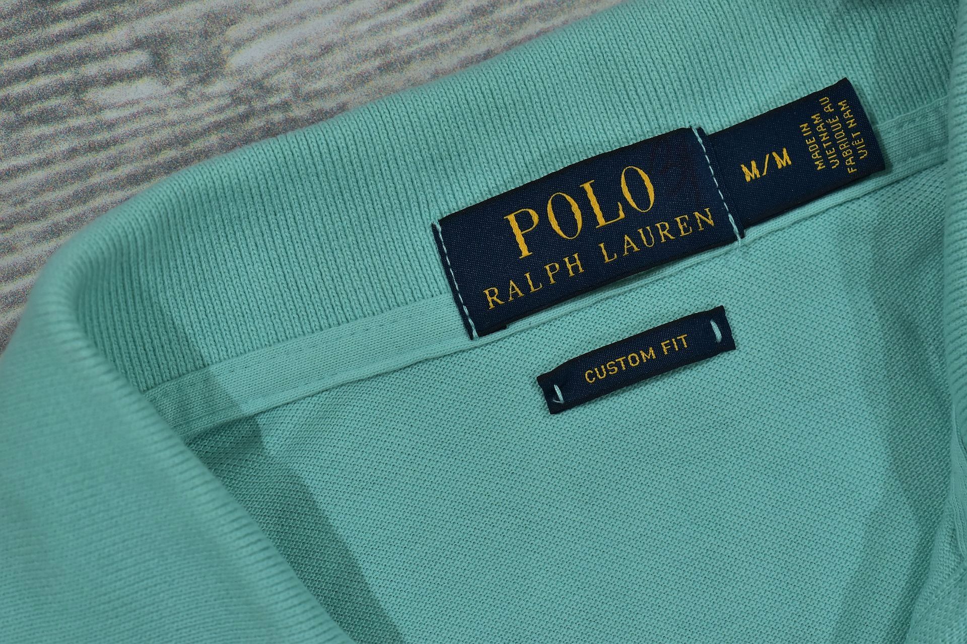 RALPH LAUREN Koszulka Polo Męska Custom Fit / M