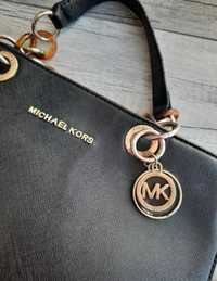 Michael Kors czarna torebka łańcuch