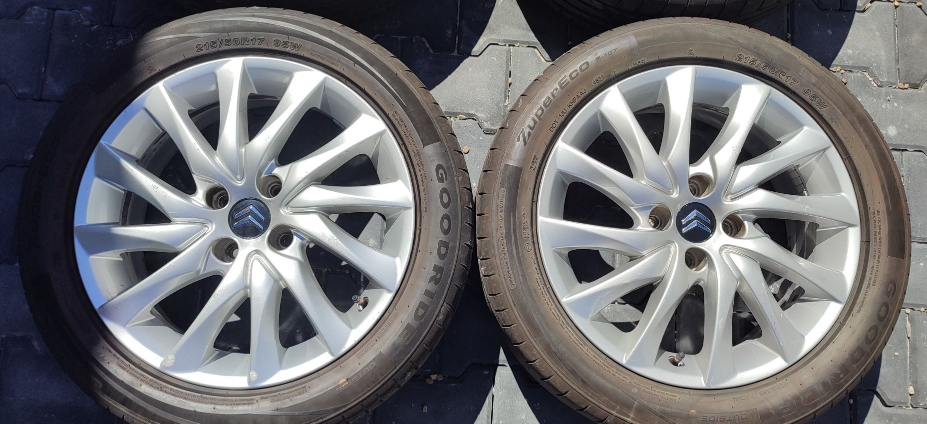 17" 6.5J 4x108 koła Citroen C4/C4 Picasso