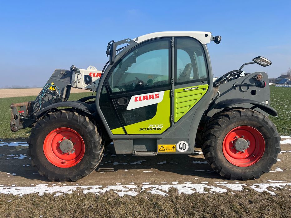 Claas scorpion 7035 z Niemiec