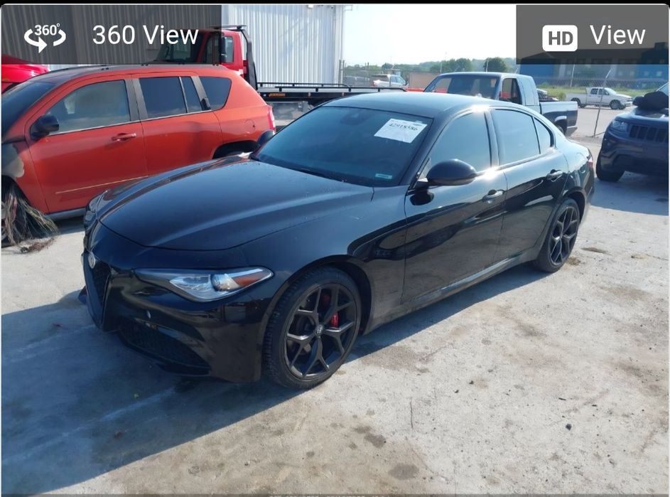 Alfa Romeo Giulia Q4 TI napędy automat