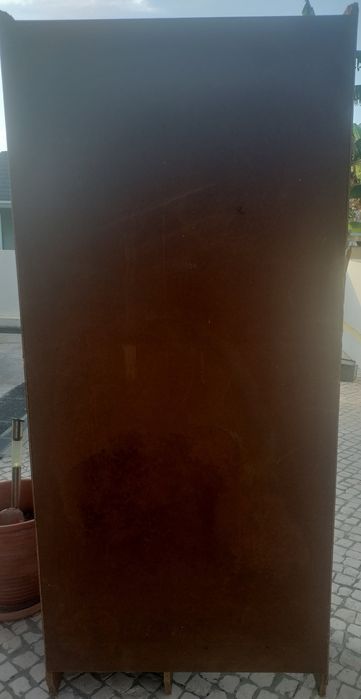 Movel escrivaninha usado castanho escuro