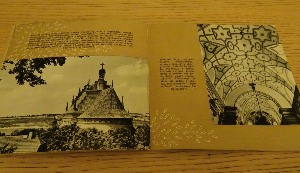 "Kazimierz Dolny" Henryk Gawarecki przewodnik 1967, PRL