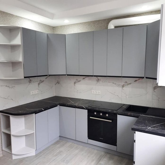 Акция! Новинка кухня без ручек.