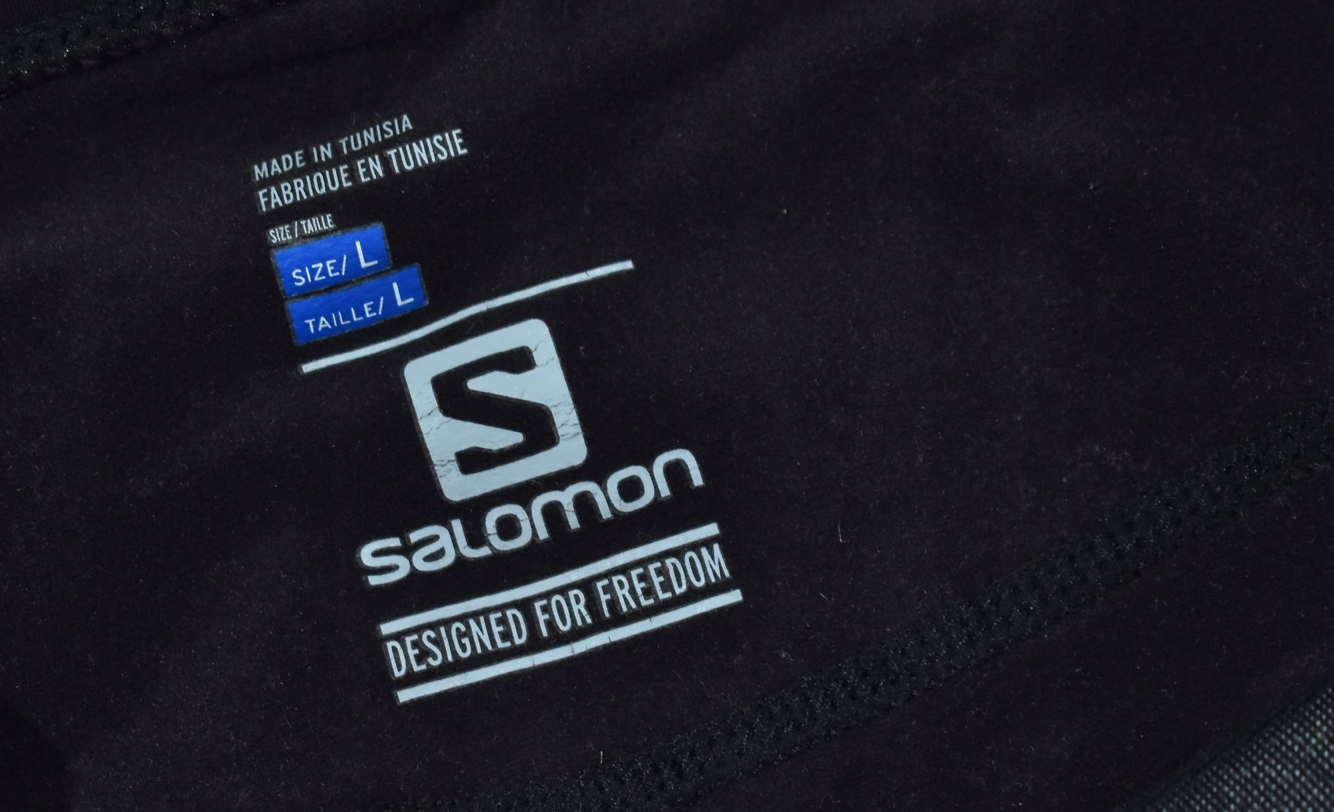 SALOMON Windstopper Trail Taight Męskie Spodnie Trekkingowe L