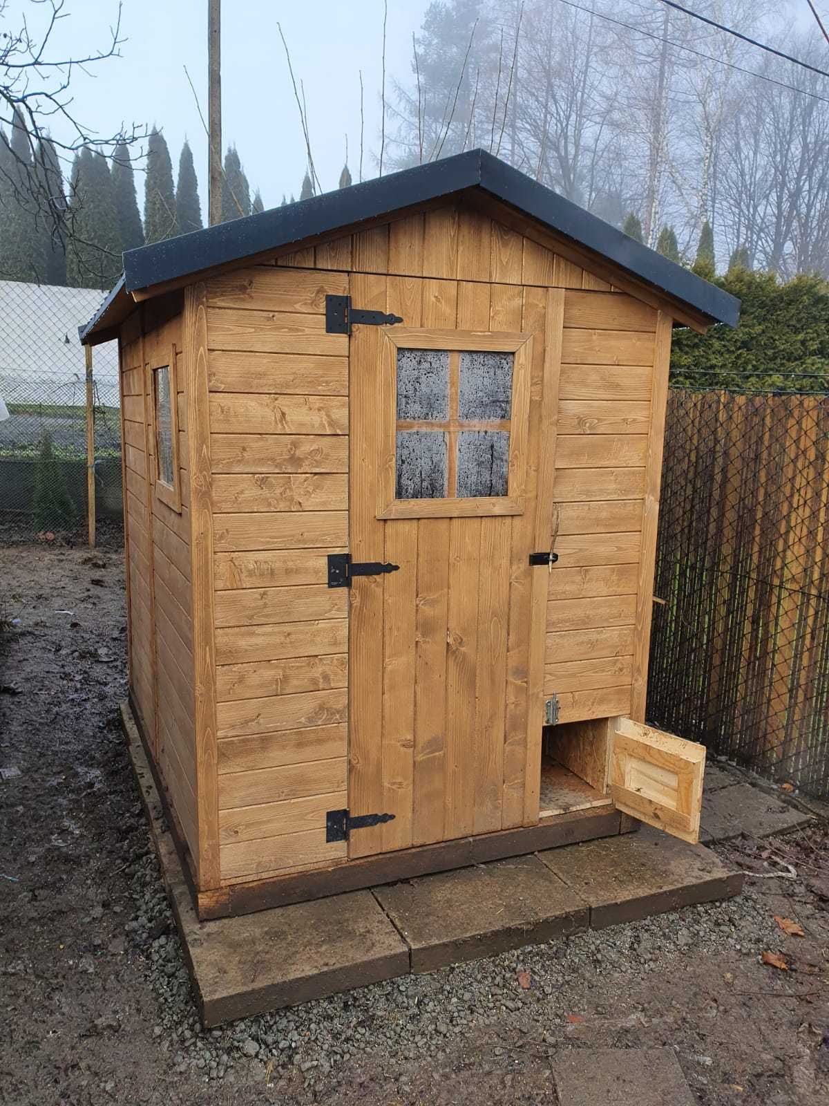 Domek narzędziowy ogrodowy drewniany 180x165x220 lub dowolny wymiar!!!