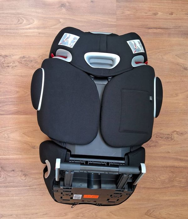 Детское чёрное автокресло модель – Сybex solution Q-3 Fix, (15-50кг).