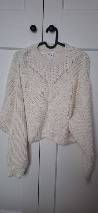 Sweter kremowy sinsay