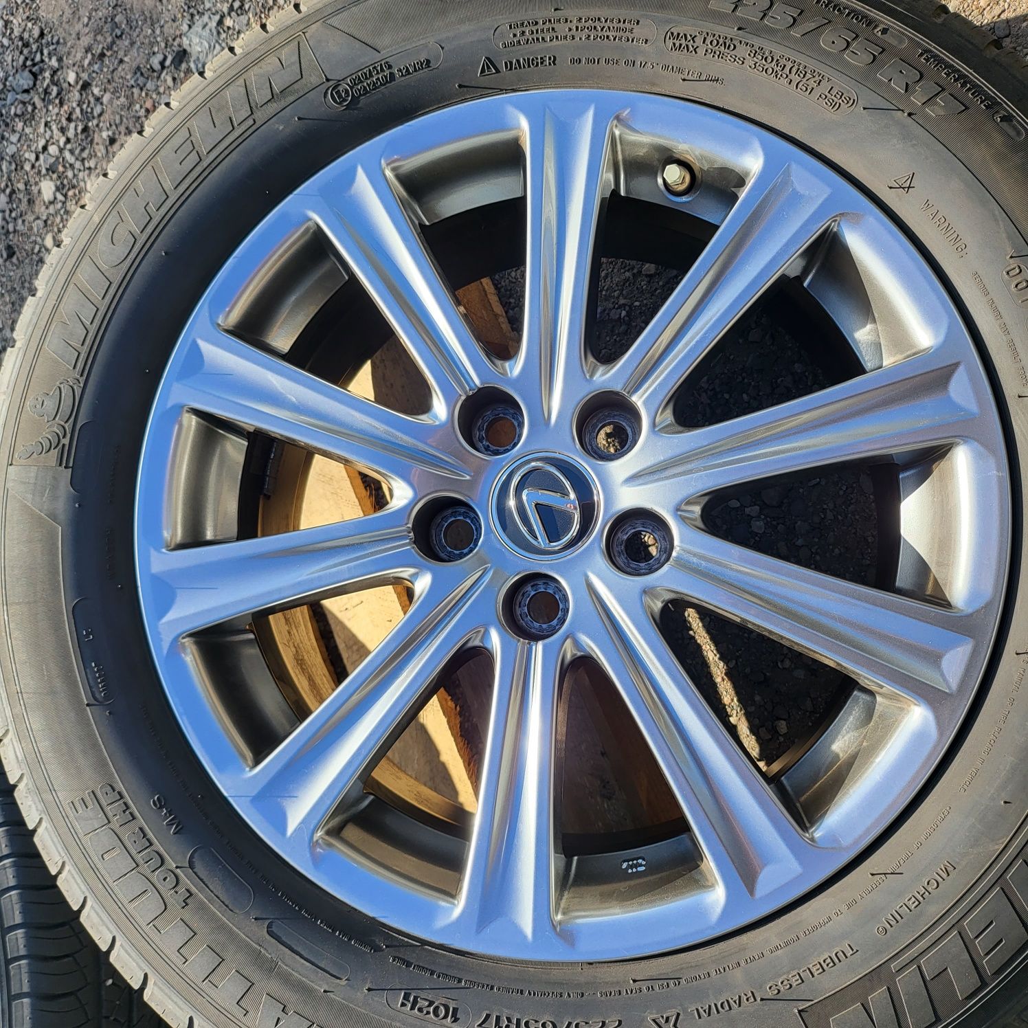 Alufelgi 17 Lexus NX Toyota Rav-4 CHR Auris Corolla  5x114,3 TPMS