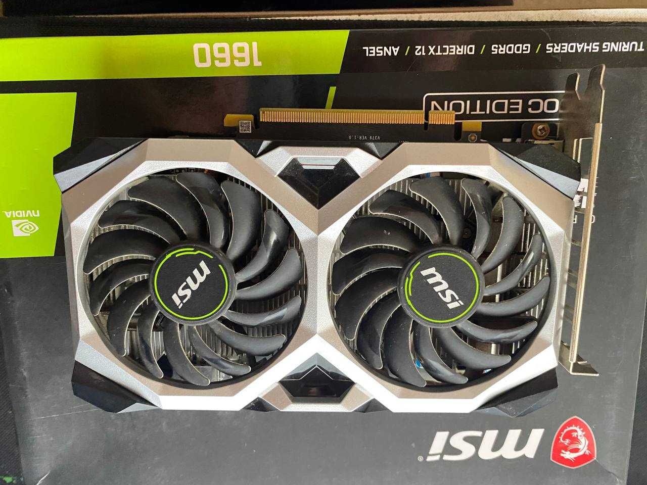 Продам видюху NVIDIA GeForce GTX 1660 6G GDDR5
