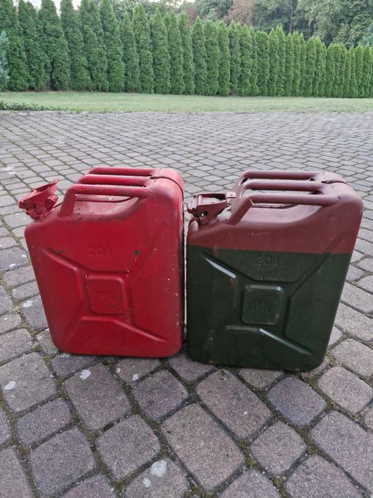 Kanistry na paliwo, 20 litrowe