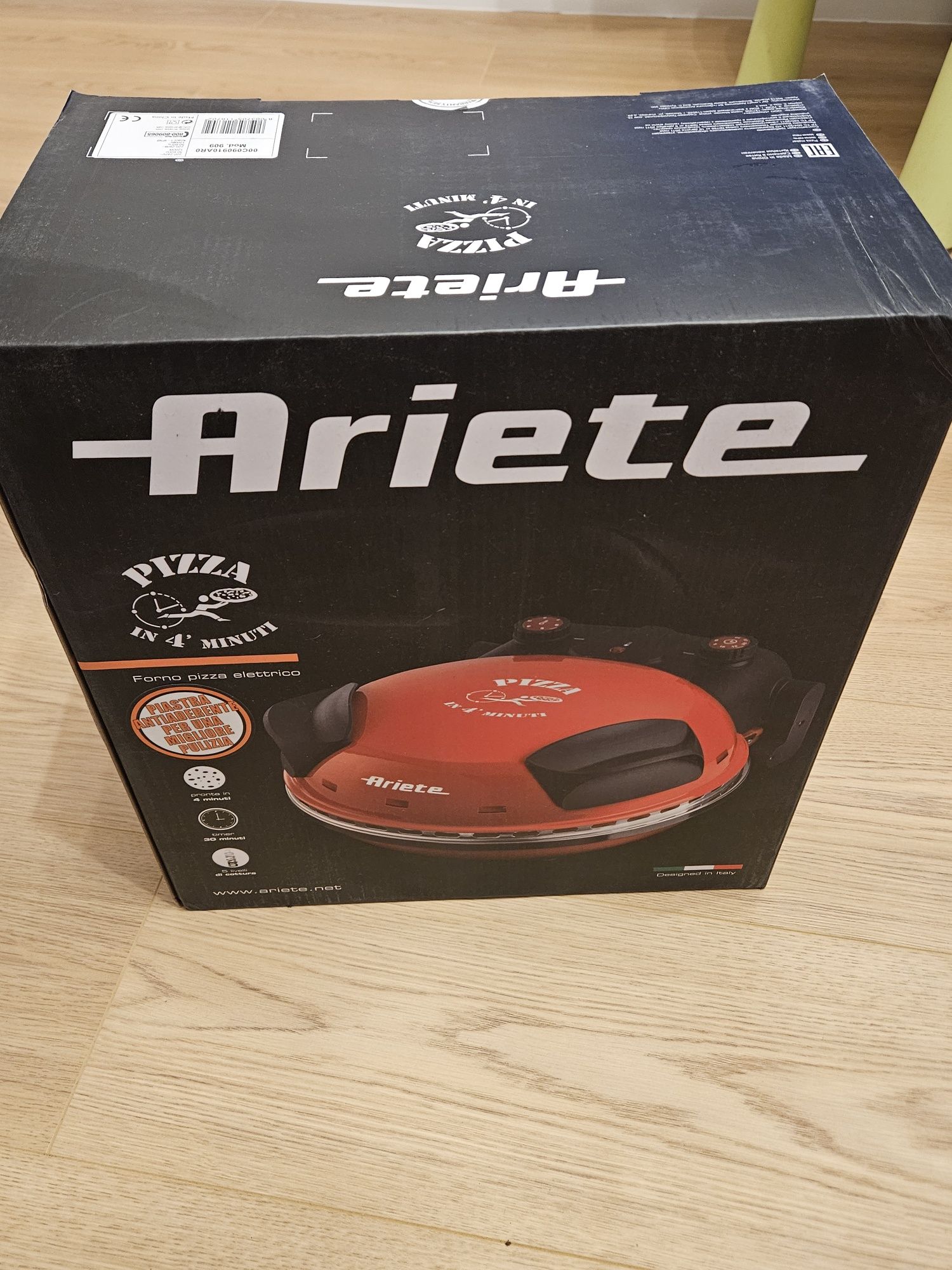 Ariete 909 - piecyk do pizzy, nowy