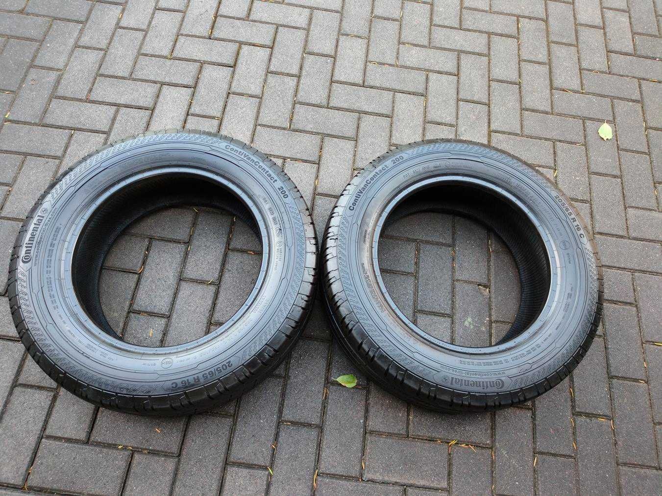 205/65 107/105T R16C CONTINENTAL CVC200 7mm Letnie 2019r Opony 2szt