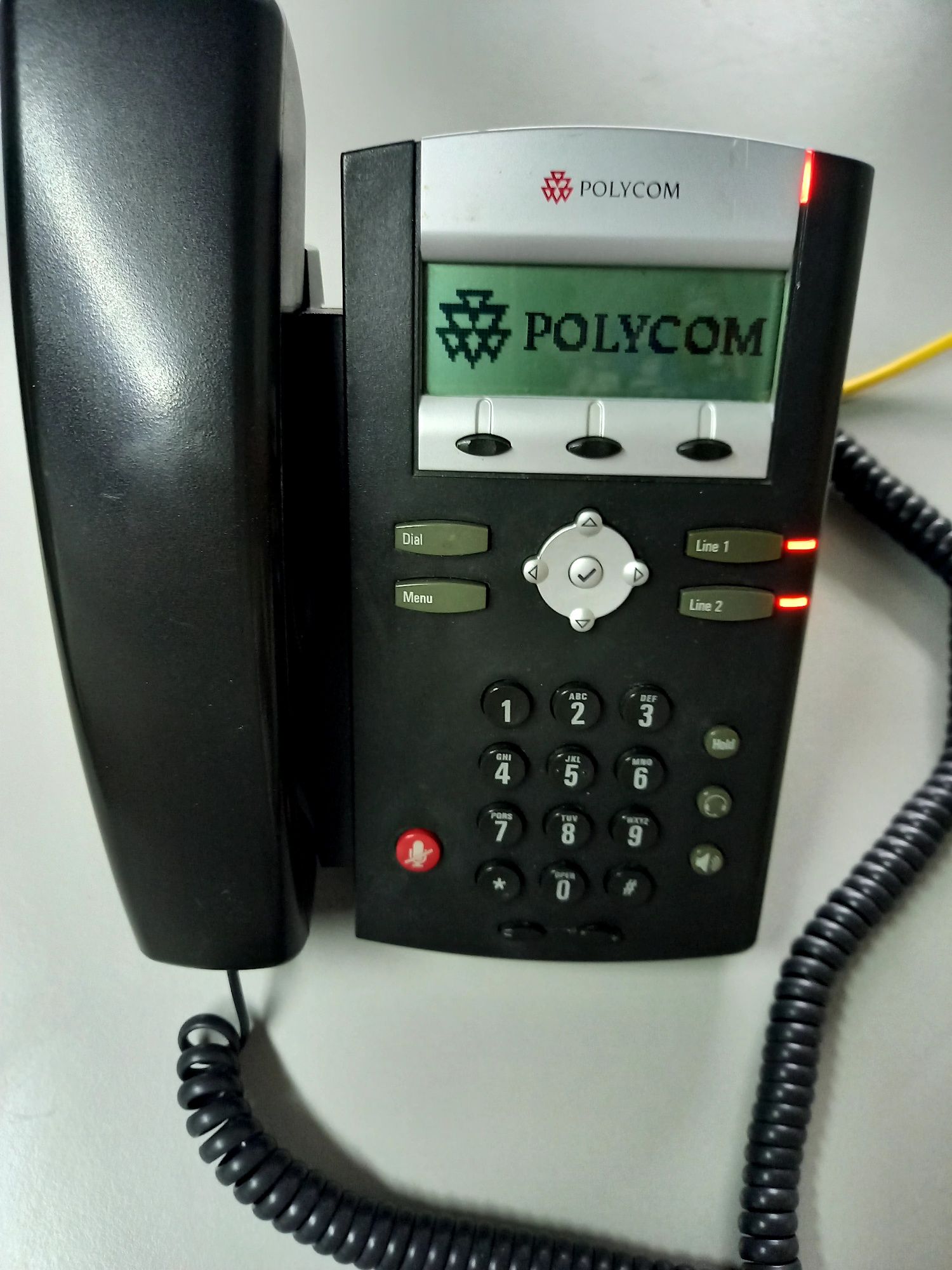 Pack de 9 Telefones VOIP Polycom SoundPoint123