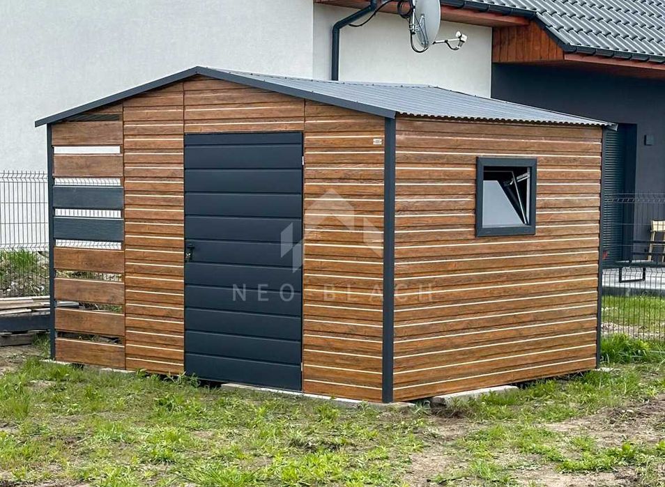 Schowek  Domek Ogrodowy 2,5X2,5M Wiata Garaż Szopa ogrodowa  Nb208