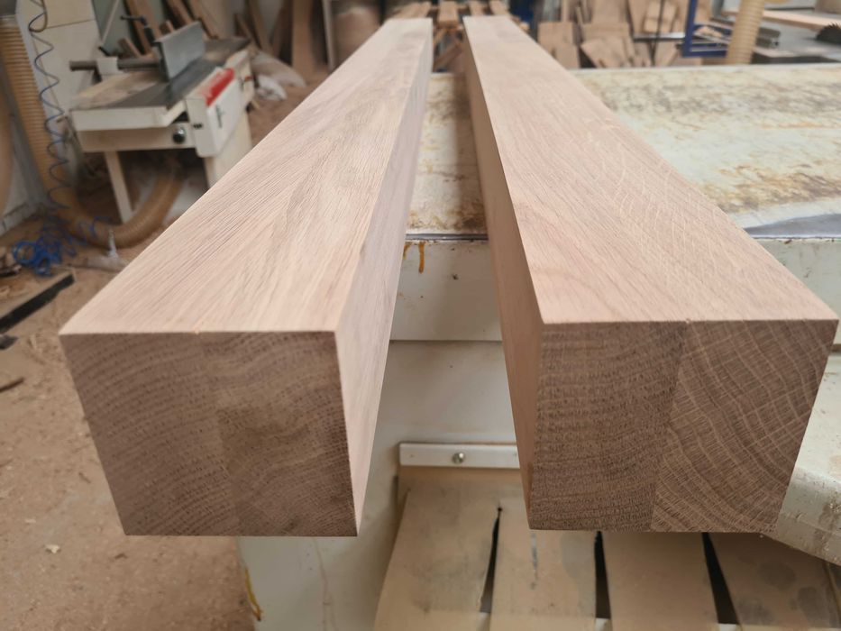 Stopnie lity Dąb gr. 4cm Stopnice schodowe Dębowe schody