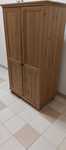 Do pokoju dziecka szafa IKEA Leksvik-drewno-regaly IKEA-Hemnes