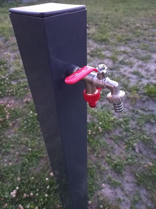 Kran ogrodowy słupek