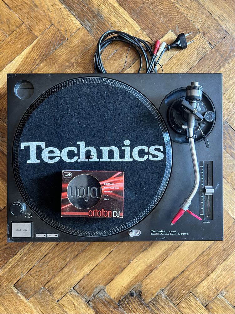 Gramofon Technics 1210 + system Ortofon Concord Scratch