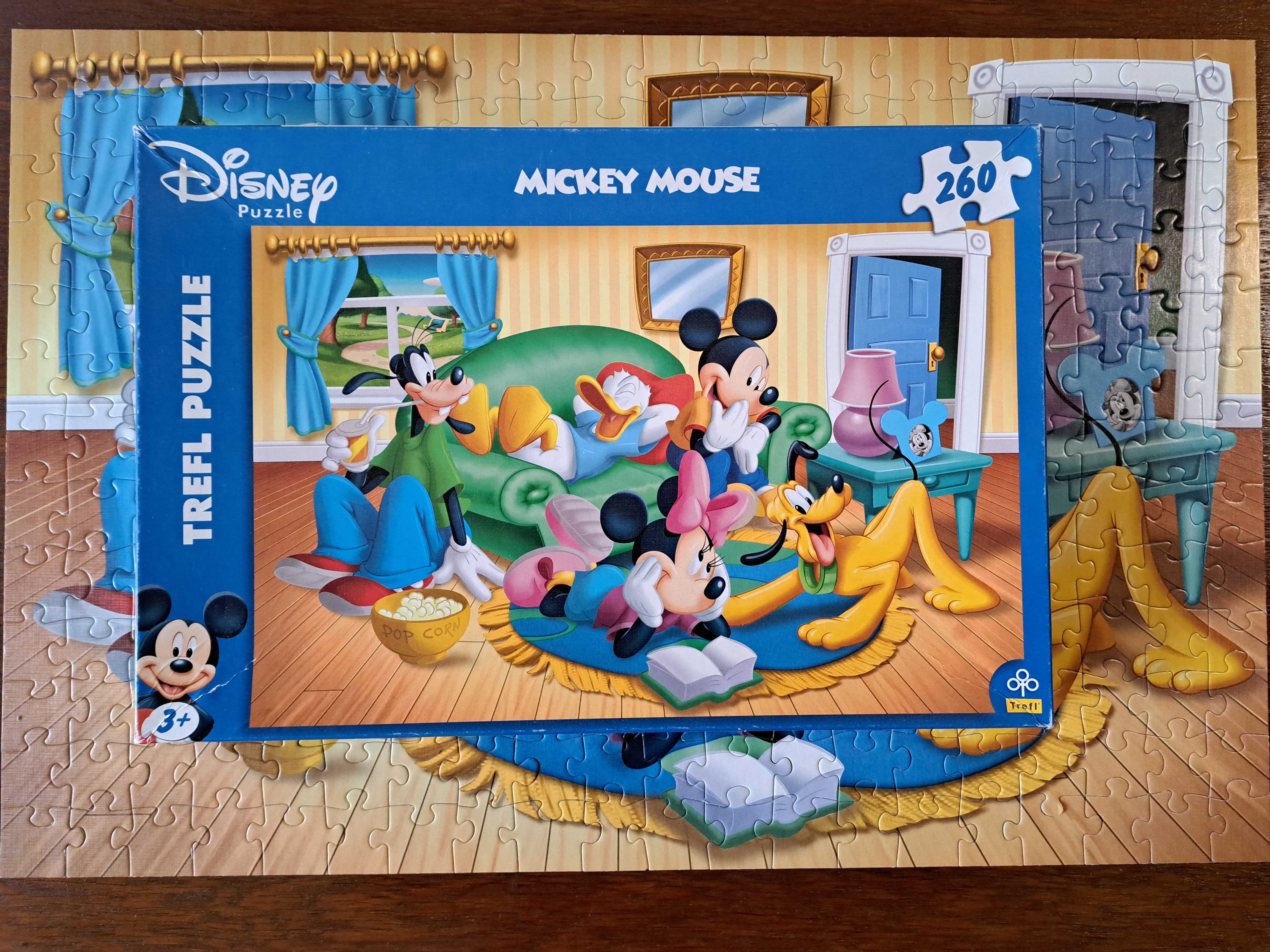 Trefl Puzzle DISNEY Myszka Miki (260 elementów, wiek 3+) +GRATIS