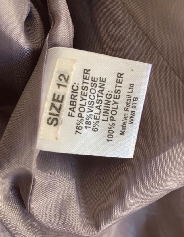 Żakiet szary w paski, elegancki, retro, vintage