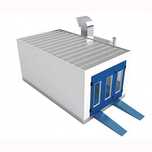 Покрасочная камера Well Kraft Y1 plus. Монтаж нашим сервисом