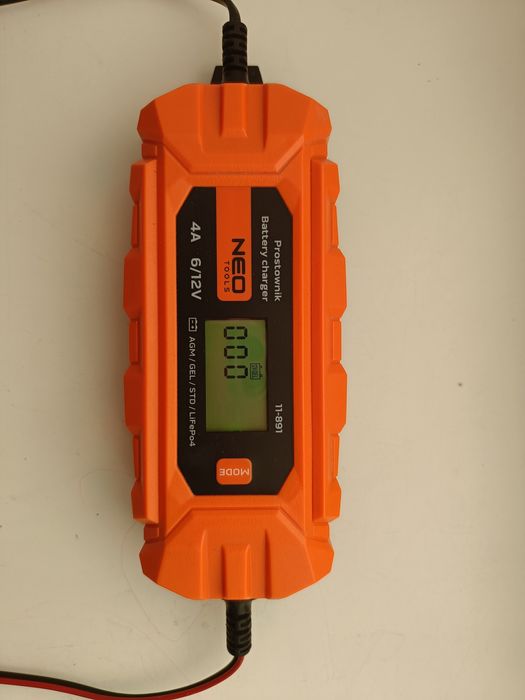 Розумний зарядний пристрій Neo tools 6 - 12v 4a підтримка Lifepo4 / Ge