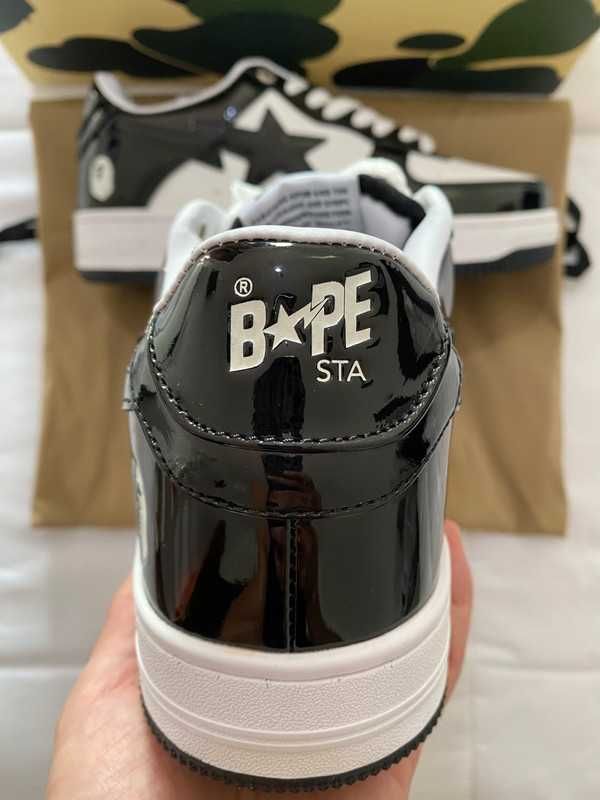 A Bathing Ape Bape Sta Low Black